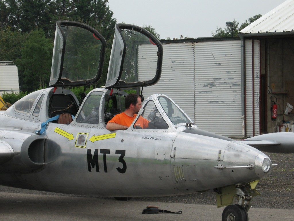 Fouga (ici avec Gilles aux commandes)